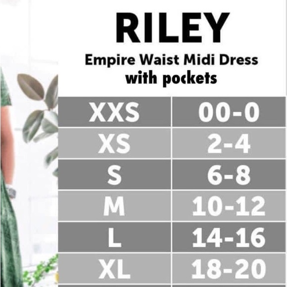 LuLaRoe Riley Midi Dress - Picture 4 of 5